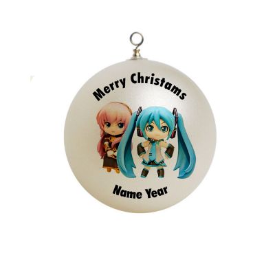 Personalized Otaku Christmas Ornament 2