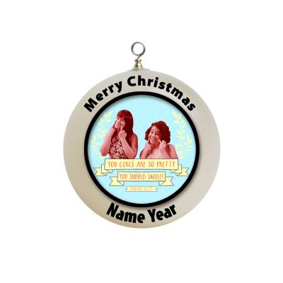 Personalized You Should Smile - Broad City Quote  Ornament Custom Gift Funny #37