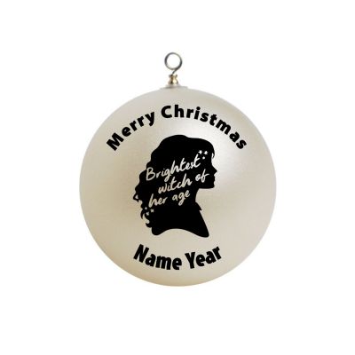 Personalized Brightest Witch of Her Age  Ornament Custom Gift Funny #38
