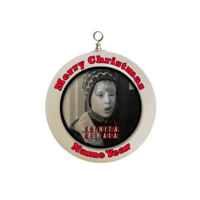 Personalized Merry Christmas Ya Filthy Animal Home Alone  Ornament FUNNY Gift #3