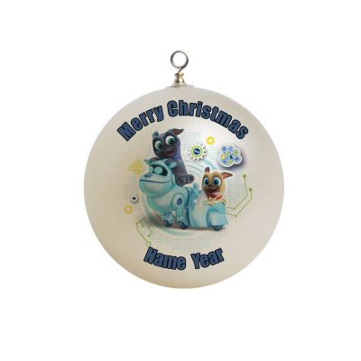 Personalized  Puppy Dog Pals Arf Bingo Rolly Ornament Christmas 3