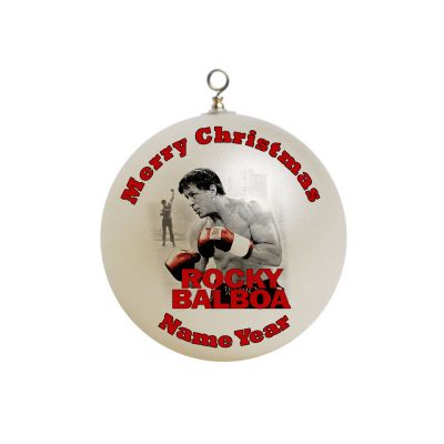 Personalized  Christmas Ornament rocky balboa 3