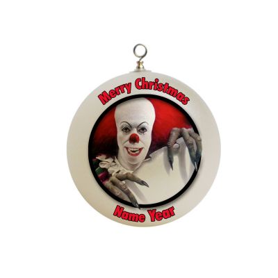 Personalized  Stephen King's IT - Pennywise Clown Christmas  Ornament Pennywise Clown #3