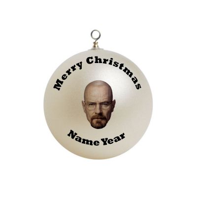 Personalized Walter White Breaking Bad Christmas Ornament 3