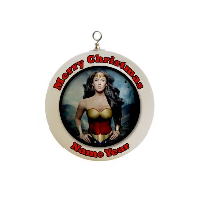 Personalized Wonder Woman Ornament Custom Gift #3