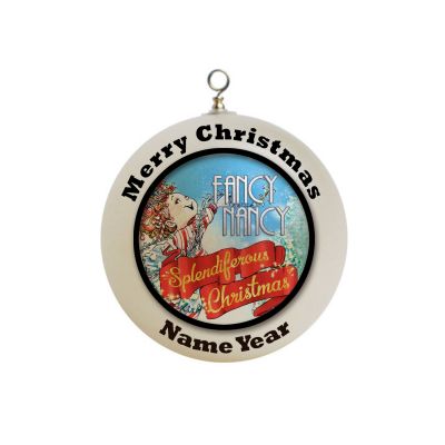 Personalized Fancy Nancy Christmas Ornament #3