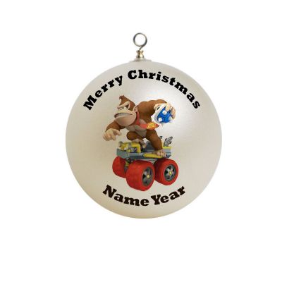 Personalized Donkey Kong Christmas  Ornament  #3