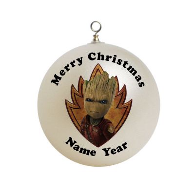 Personalized  Guardian Of Galaxy Groot Christmas Ornament 3