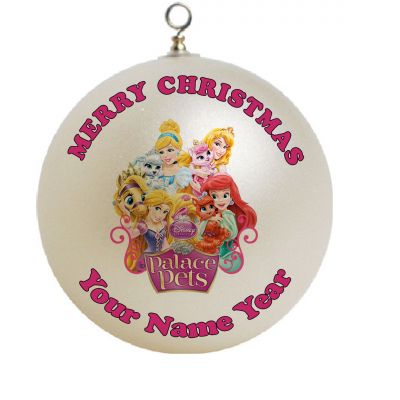 Personalized  Palace Pets Princess With  All Pets Christmas Ornament Custom Gift #3