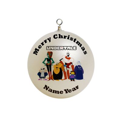 Personalized Papyrus, Flowey, Mettaton, Asgore, Asriel, Chara Ornament Custom Undertale Sans #3