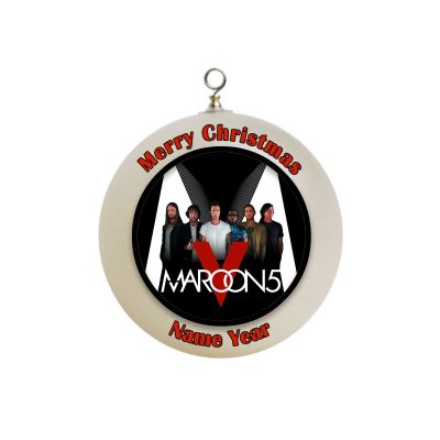 Personalized Maroon 5 Christmas Ornament Custom Gift #3