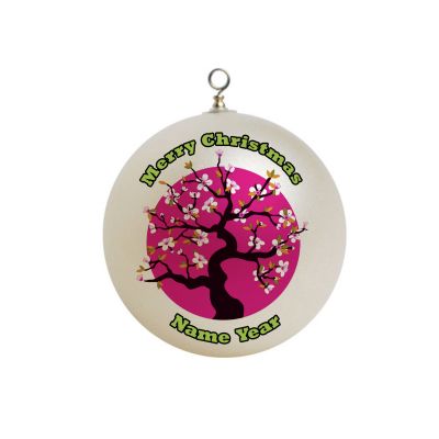 Personalized Cherry Blossom Clipart Ornament Flower 3