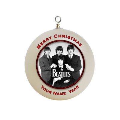 Personalized The Beatles Christmas Ornament Custom Gift #3