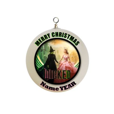 Personalized Wicked Christmas Ornament 3