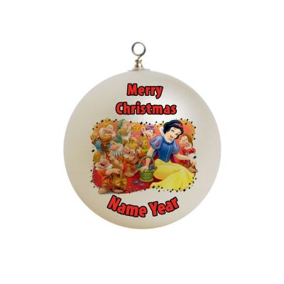 Personalized Snow White's Seven Dwarfs Christmas Ornament Custom Gift #3