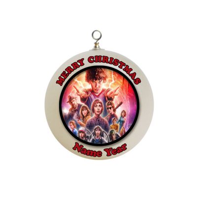 Personalized  Stranger Things Christmas Ornament Custom Gift #3