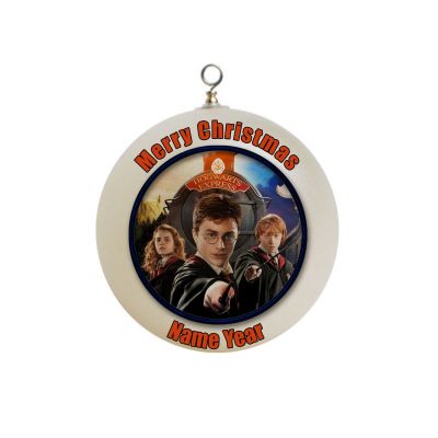Personalized  Harry Potter  Hogway Express Christmas Ornament Custom Gift #3