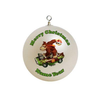 Personalized Donkey Kong Kart Ornament  3