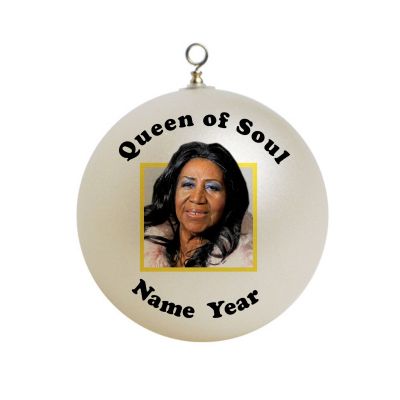 Personalized Aretha Franklin Queen Of Soul Ornament 4