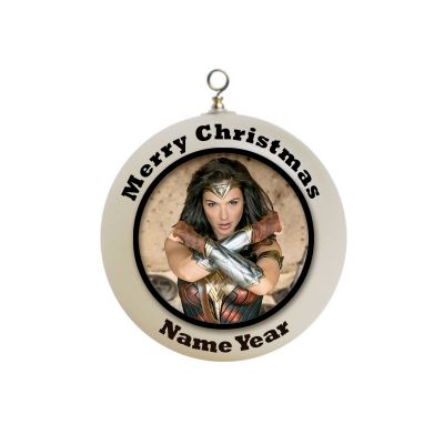 Personalized Wonder Woman Ornament Custom Gift #4