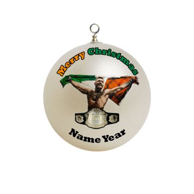 Personalized conner mcgregor UFC Christmas Ornament Custom Gift #4