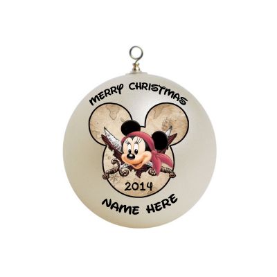 Personalized Disney's Pirate Minnie Mouse Christmas Ornament Gift #4