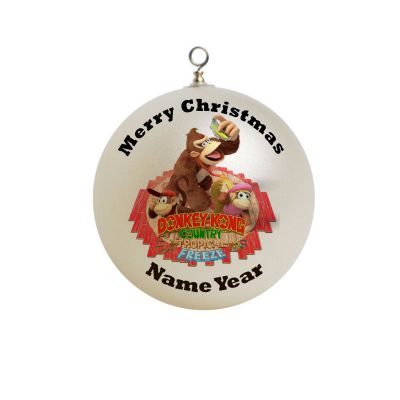 Personalized Donkey Kong Country Tropical freeze Christmas  Ornament  #4