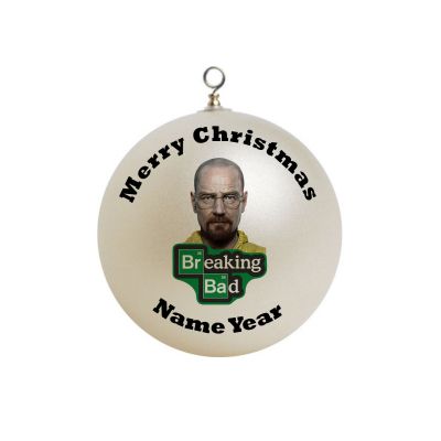 Personalized Walter White Breaking Bad Christmas Ornament 4