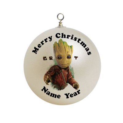 Personalized  Guardian Of Galaxy Groot Christmas Ornament 4