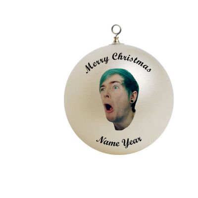 Personalized Minecraft Dan TDM dantdm Ornament Custom #4