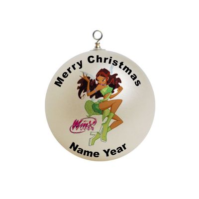 Personalized Winx Club All Together Aisha Ornament #4