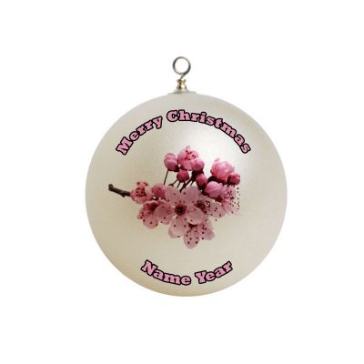 Personalized Cherry Blossom  Ornament Flower 4