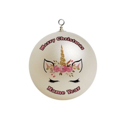 Personalized Unicorn Ornament 4