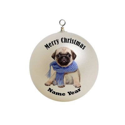 Personalized  Pug   Ornament Pug 4