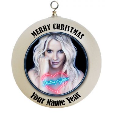 Personalized Britney Spears Christmas Ornament Custom Gift #4
