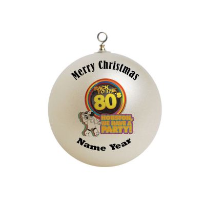 Personalized  Back To the 80s Ornament 4