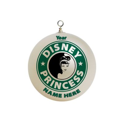 Personalized  Starbucks Disney Princess Ornament 4