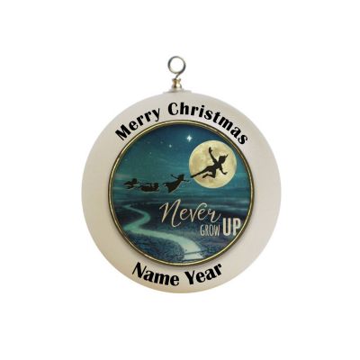 Personalized Peter Pan and Wendy Christmas Ornament Custom Gift #4