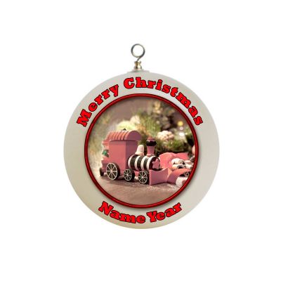 Personalized Train  christmas Ornament  Gift #5