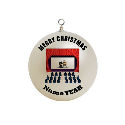 Personalized Actor Movies Theater Screen  Christmas Ornament 5