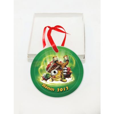 Personalized Skylanders Glass Christmas Ornament Custom Gift #5