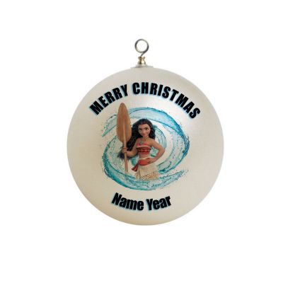 Personalized Moana with water Ornament   #5