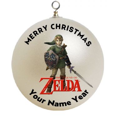 Personalized The Legend of Zelda Christmas Ornament Custom Gift #5