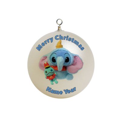 Personalized Disney Lilo & Stitch Christmas Ornament #5