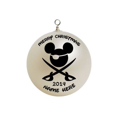 Personalized Disney's Pirate Christmas Ornament Gift #6