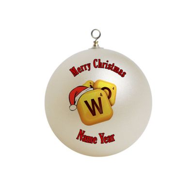 Personalized Words With Friends  Ornament #6