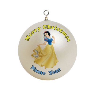 Personalized Snow White Ornament 6