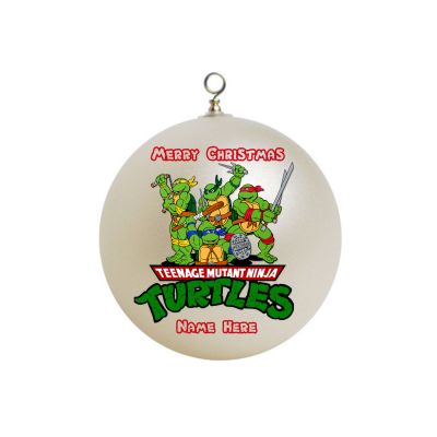 Personalized Teenage Mutant Ninja Turtles Christmas Ornament Custom Gift #6