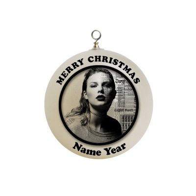 Personalized Taylor Swift  Christmas Ornament Custom Gift #7