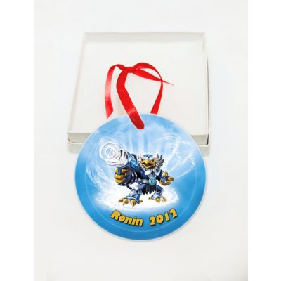 Personalized Skylanders Giants Glass Christmas Ornament Custom Gift #7